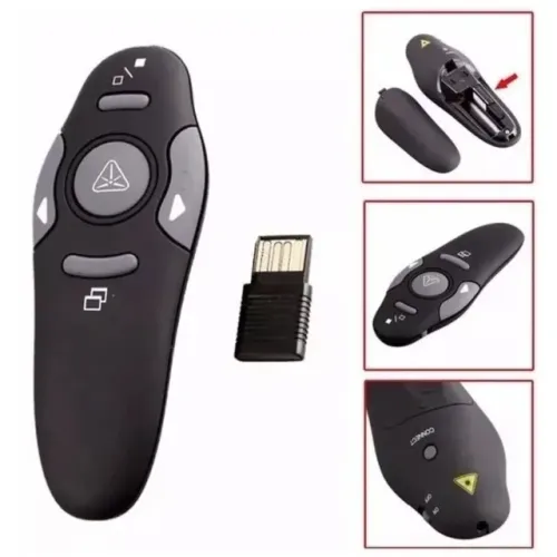 Apresentador Slides Laser Pointer Controle Passador Remoto