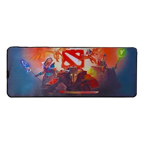 MousePad Gamer 80x30cm com Bordas Costuradas, Speed, Estampa Dota 2- Knup 
