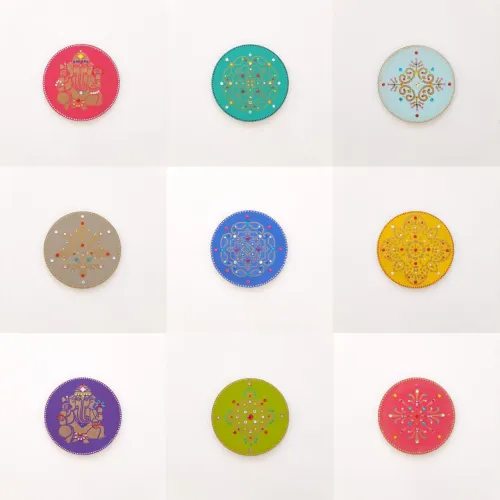 Mini Mandalas Coloridas