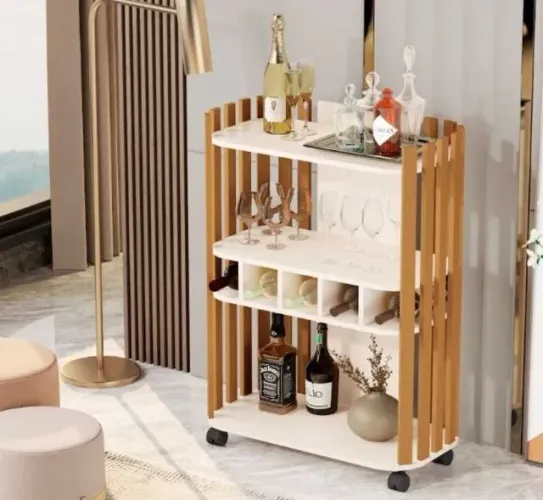 Aparador 4110 Luxo c/ Rodízio JB (G) (FAZEMOS ENTREGA DF E ENTORNO