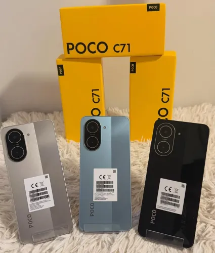 Poco c71 4G Custo Benefício Veloz 64/03 Lacrado Capa e película + Entrega Grátis