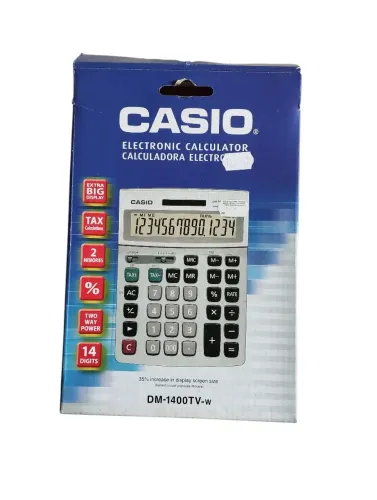 Calculadora Cássio DM-1400TV