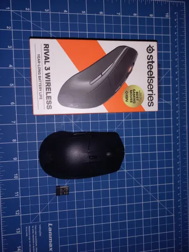 Mouse Gamer SteelSeries Rival 3 Wireless - Como novo