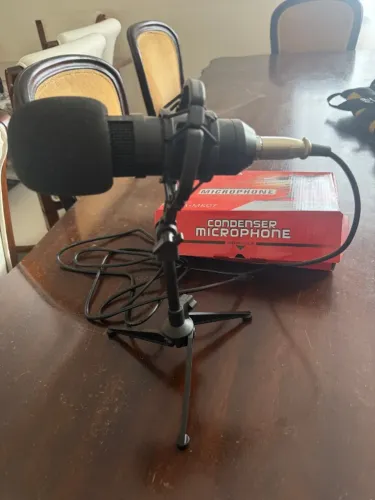 Microfone Condensador Satellite A-MK07 