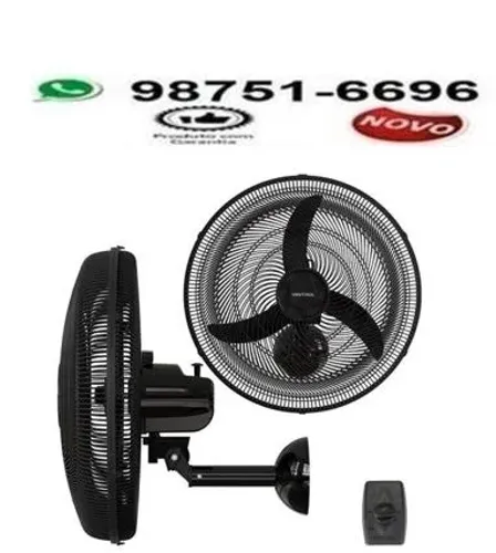Ventilador de Parede Ventisol 50Cm Preto