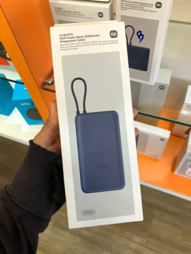 Carregador Portátil Xiaomi Power Bank 33W 20.000mAh 