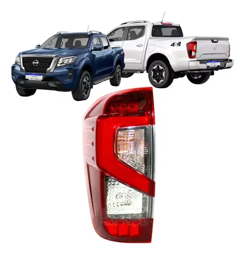 Lanterna Traseira Nissan Frontier 2022 2023 2024 Com Led Le Esquerdo Vermelho
