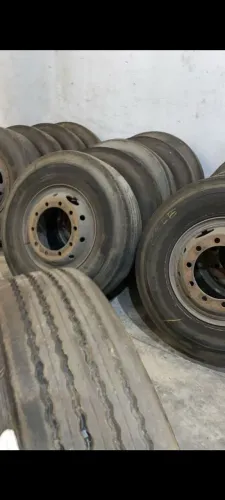 Pneus com roda para Caminhão Rodagem 295, 825 e 1000
