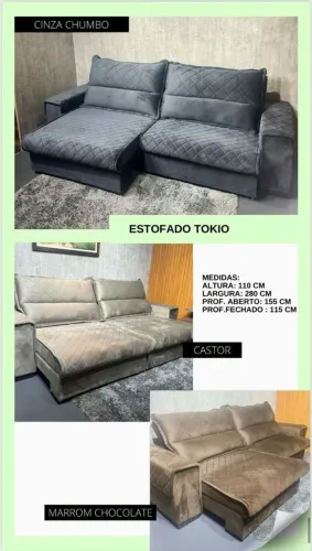 Sofá de Canto Tokio - Conforto e Estilo para sua Sala!