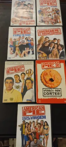 Coleção de DVDs American Pie - Todos os Filmes