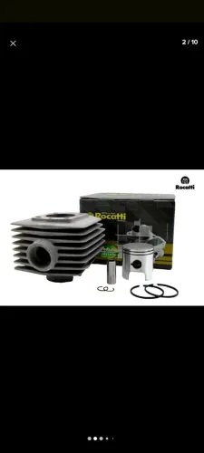 Kit cabeçote e cilindro Mobilete 