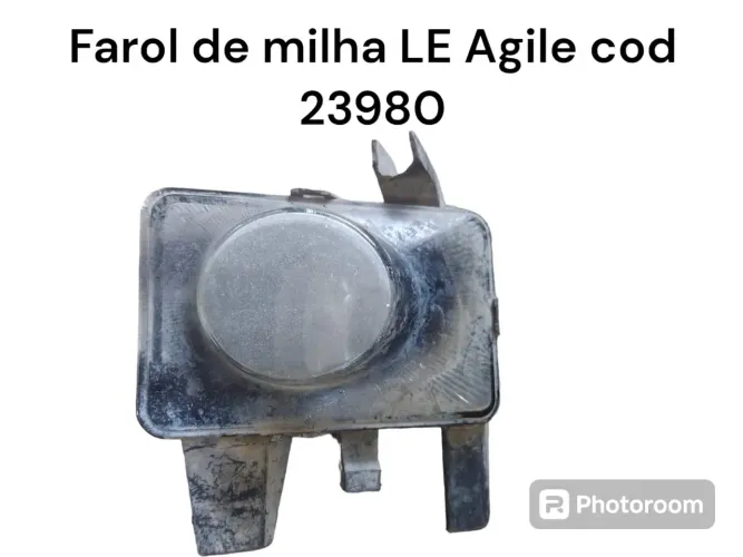 Farol De Milha Lado Esquerdo Chevrolet Agile Cod 23980