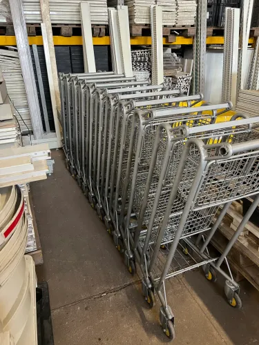 Carrinhos de supermercados usados!