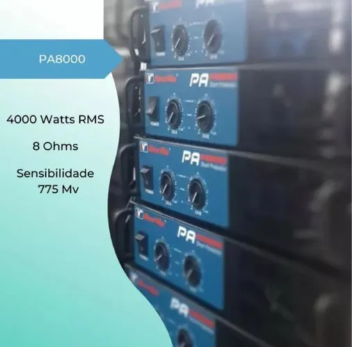 Amplificador PA * Watts RMS