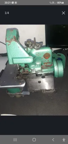 Overlock 3 fios com lubrificao altomatica