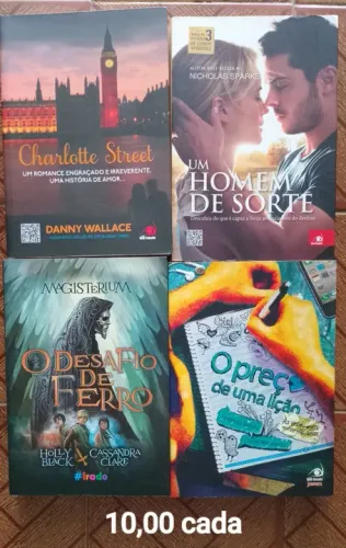 Livros vários títulos 5,00 / 10,00 cada- LER ANÚNCIO