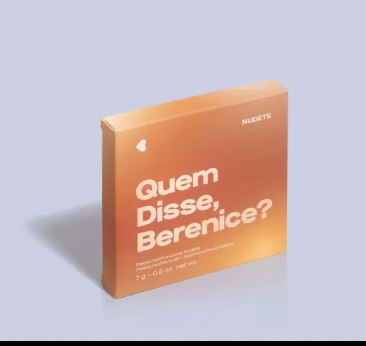 Paleta de Maquiagem Multifuncional Nudete 7g Quem Disse Berenice 