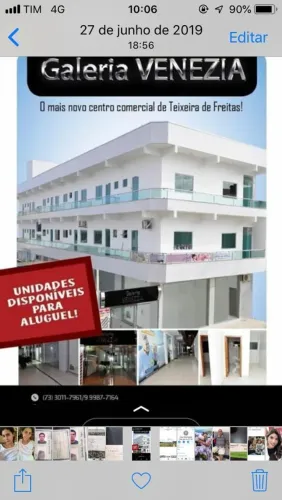 Salas para locação em Teixeira de Freitas - BA