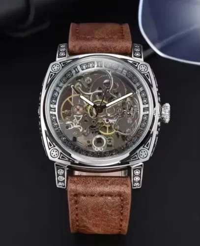Relógio masculino automático à prova d'água