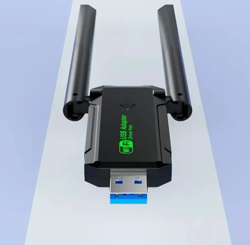 Adaptador Wi-Fi USB com Antenas - Driver Free