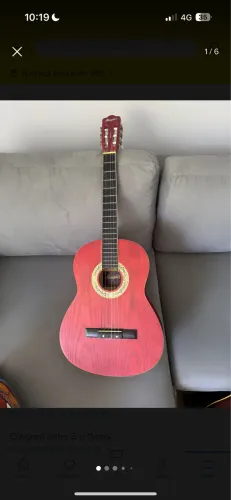 Violão Memphis by Tagima Aquarelle Vermelho Usado