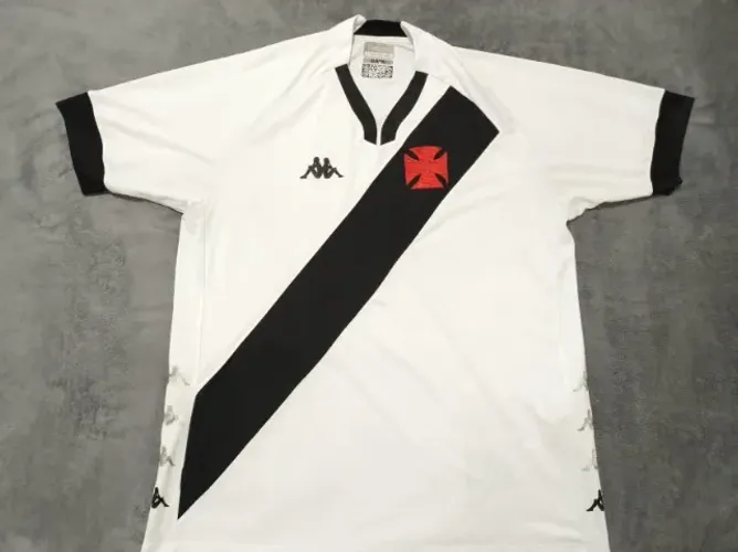 Camisa Oficial Vasco Kappa 2022-2023, tamanho 3G (62x83cm)