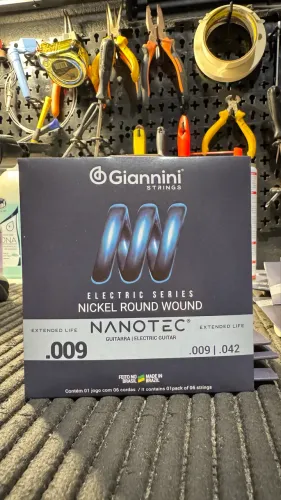 Cordas 009 Nanotec pra guitarra