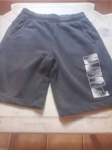 Bermuda  puma  moletom   original  seminova  tamanho   p