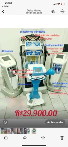 Equipamentos para estética 