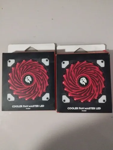 Cooler Fan Master LED - 2 peças Novo na Caixa