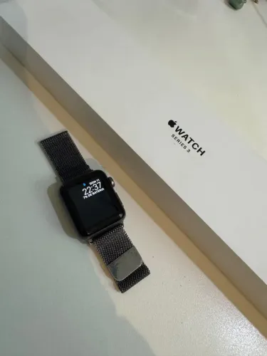 Apple Watch Series 3 38mm Impecável + 5 Pulseira 