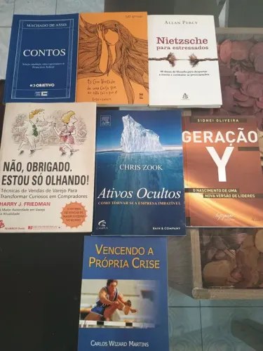 Livros em ótimo estado de conservação