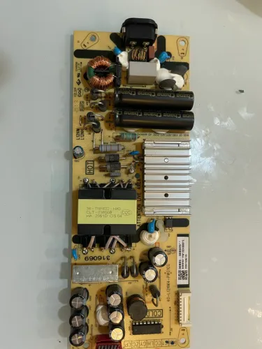 Placa principal e placa da fonte tv Semp Rk5800