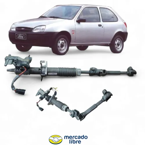 Coluna Mecânica 1.0 8v Igniç Ford Fiesta 1996 A 2006