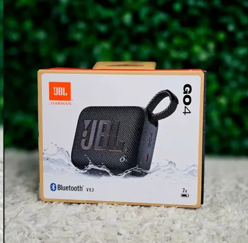 Caixa de Som JBL GO4 Bluetooth - Som Potente e Portátil