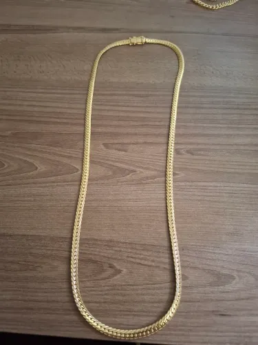 Corrente Dourada Elegante(Folheada ouro 18k)Tijuca RJ