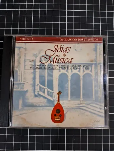 CD Jóias da Musica Vol.3 + CD 100 Músicas Inesquecíveis Vol.4