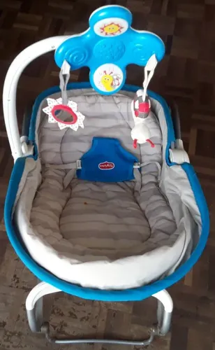 Cadeirinha de Balanço 3 em 1 Tiny Love - AZUL