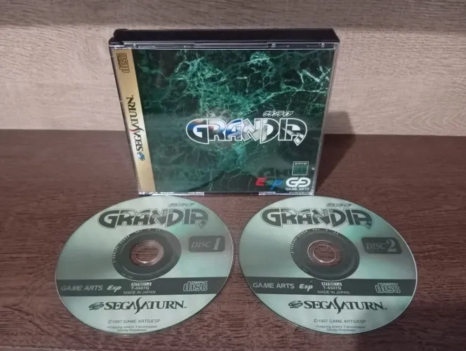 Grandia - Sega Saturn (Reprô)