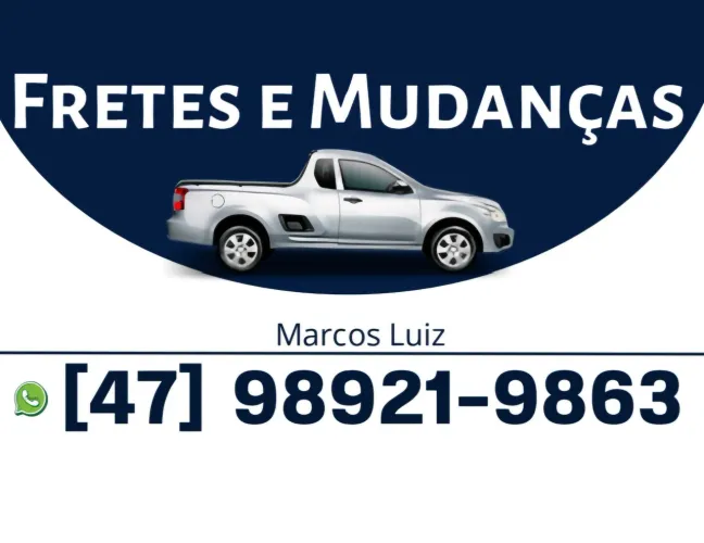 Fretes e mudanças em Blumenau.