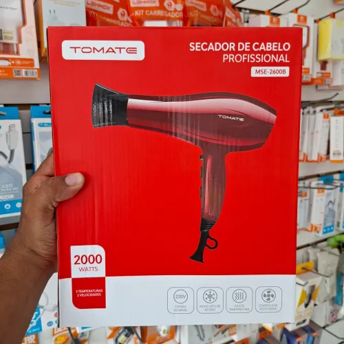 Secador de cabelo profissional 2000w - entrega em slz e região
