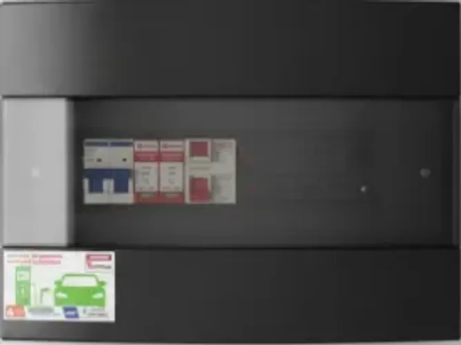 Quadro de Segurança para Carregador Veicular Elétrico