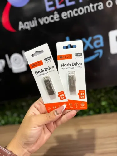 Pendrive USB/TIPO C 128g HREBOS - 3.0