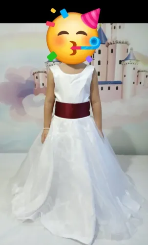 Vestido de Festa para Daminha 