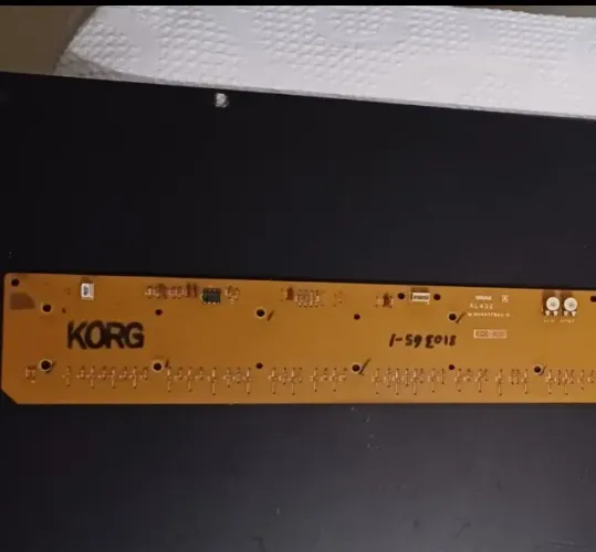 korg x3 placa das teclas