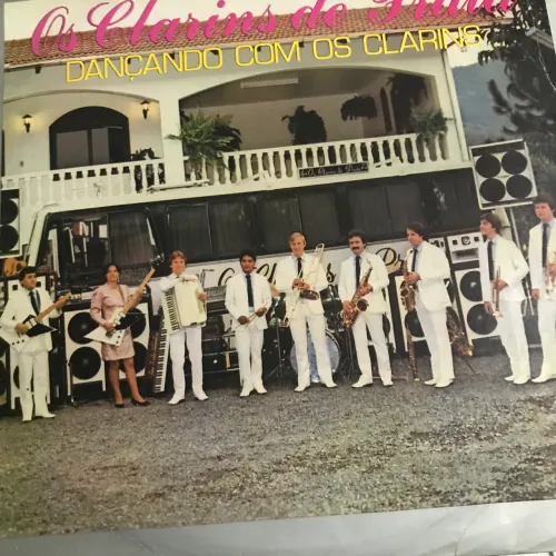 Lp disco vinil autografado clarins de prata bandinha