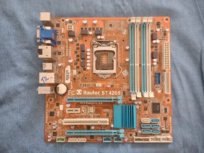 Placa Mãe Gamer 1155 B75 2a/3a Ger. 4 Slotes Ddr3 2 Pcie 3.0