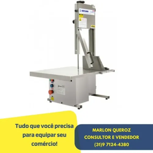 Serra Fita Inox Beccaro Bivolt de Bancada