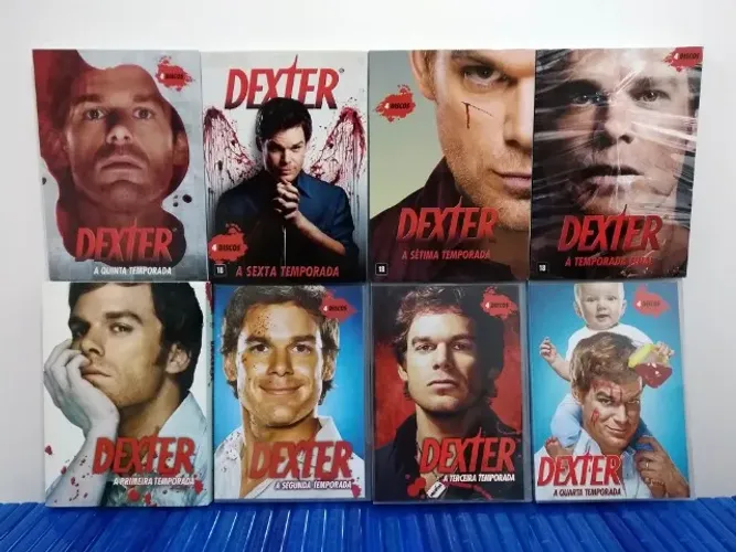DVD Dexter - Todas as temporadas 1 a 8 - Completo - Original