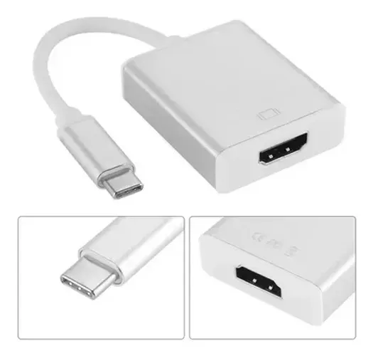 Cabo Adaptador Conversor Usb Tipo C Para Hdmi